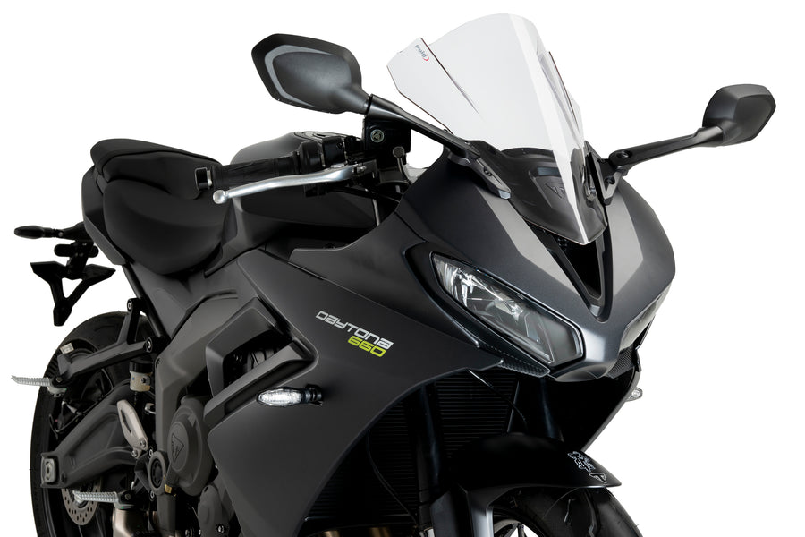 TRIUMPH DAYTONA 660 [2025] – Z-Racing screen – matt black