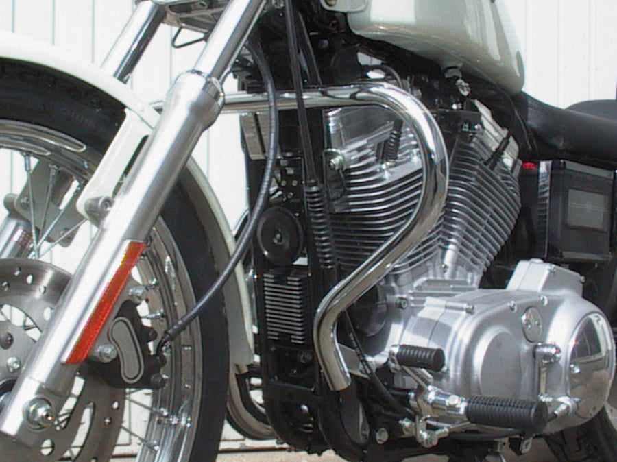 Harley Davidson sports 883/1200 (Custom [1988-2003] - protective bar made of 30 mm pipe