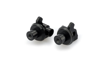 APRILIA CAPONORD 1200 [2016] – Adapter footrest rubber pad “Rider” – Black