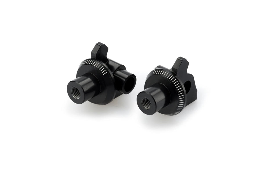APRILIA CAPONORD 1200 [2016] – Adapter footrest rubber pad “Rider” – Black