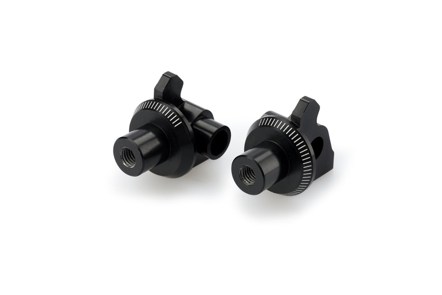 APRILIA CAPONORD 1200 [2016] – Adapter footrest rubber pad “Rider” – Black