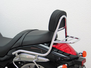 Suzuki M 1800 R/R2 Intruder (VZR 1800) [2006] - Tubular sissy bar with cushion and luggage rack