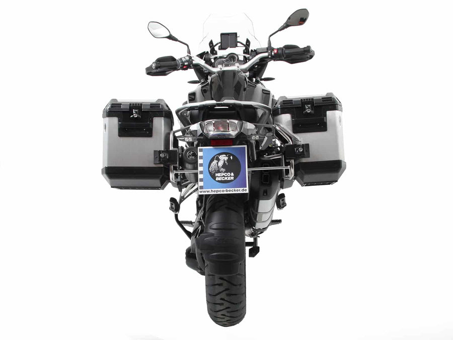 BMW R 1250 GS Adventure [2019-2024]-Tool box 29 x 8 cm suitcase carrier cutout/lock-IT