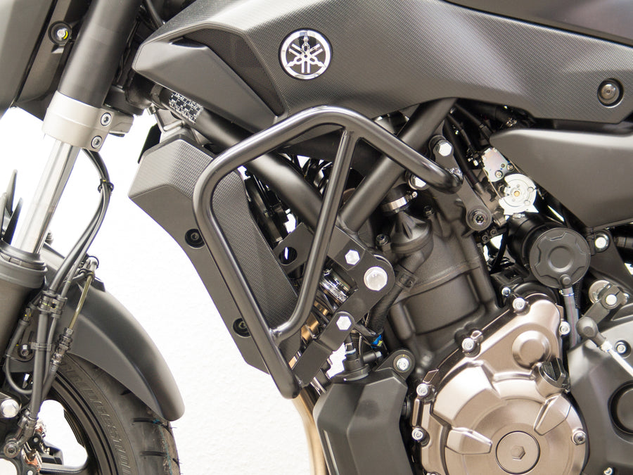 Yamaha MT-07 [2014-2017]-protective bar, above, black