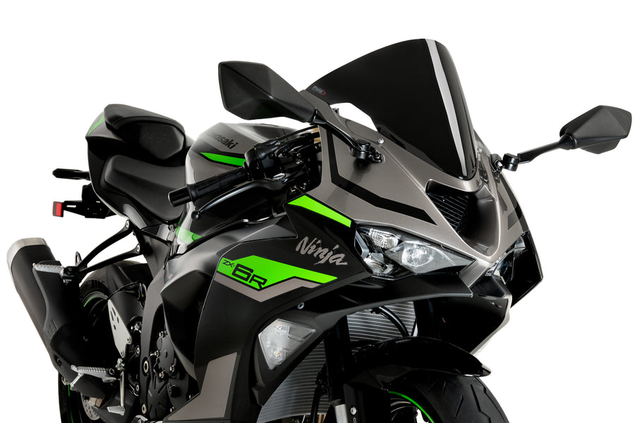 KAWASAKI ZX-6R NINJA [2025] – R-Racer Screen – Black