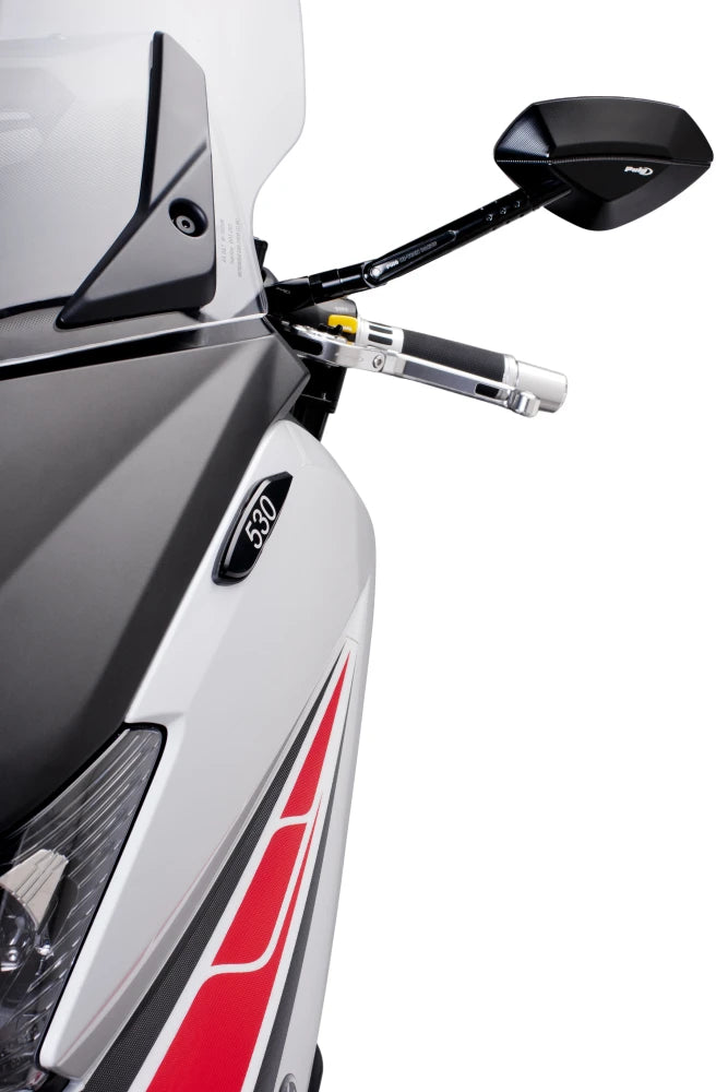 YAMAHA T-MAX 530 SX [2019] – Cap set for OEM mirrors – Black