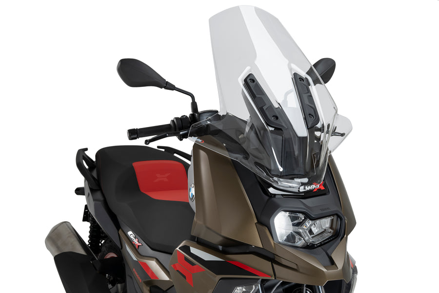 BMW C 400 X [2025] – Windshield V-Tech Line Touring – Heavily tinted