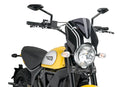 DUCATI SCRAMBLER 800 ICON DARK [2025] – RetroVision Windshield Visor – Tinted-24