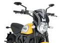 DUCATI SCRAMBLER 800 ICON DARK [2025] – RetroVision Windshield Visor – Tinted-5