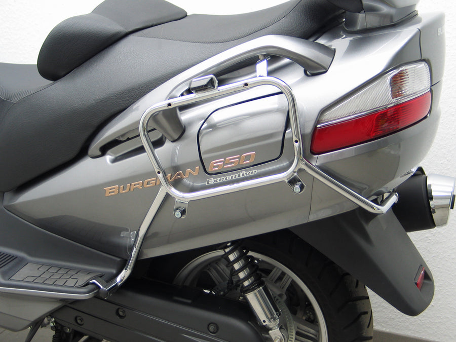 Suzuki at 650 Burgman (also Executive and ABS) [2004-2012] - Side carrier for Givi/Kappa (Monokey) Cruiser Cases