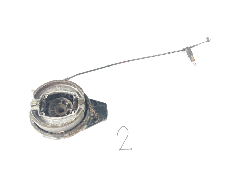 Honda XL 600 RM PD04 [1988] - Brake drum brake anchor plate rear