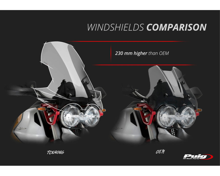 MOTO GUZZI V 85 TT TRAVEL [2020] – Touring Screen – Tinted