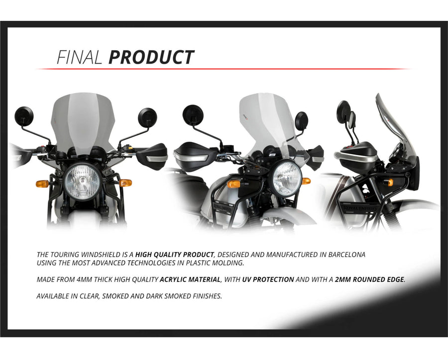 ROYAL ENFIELD HIMALAYAN 410 [2020] – Touring Screen – Tinted