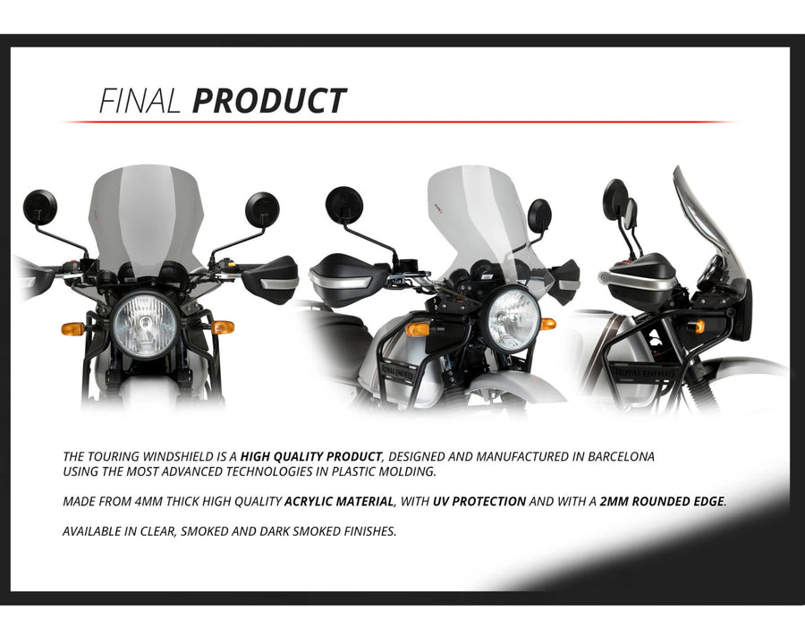 ROYAL ENFIELD HIMALAYAN 410 [2023] – Touring Screen – Transparent