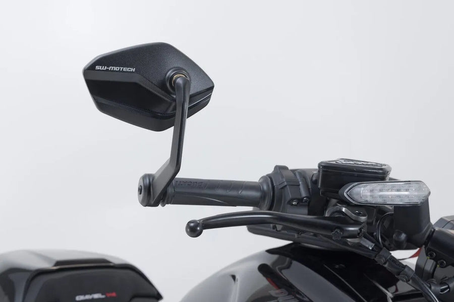 ducati diavel [SW-MOTECH] – mirror for handlebar ends