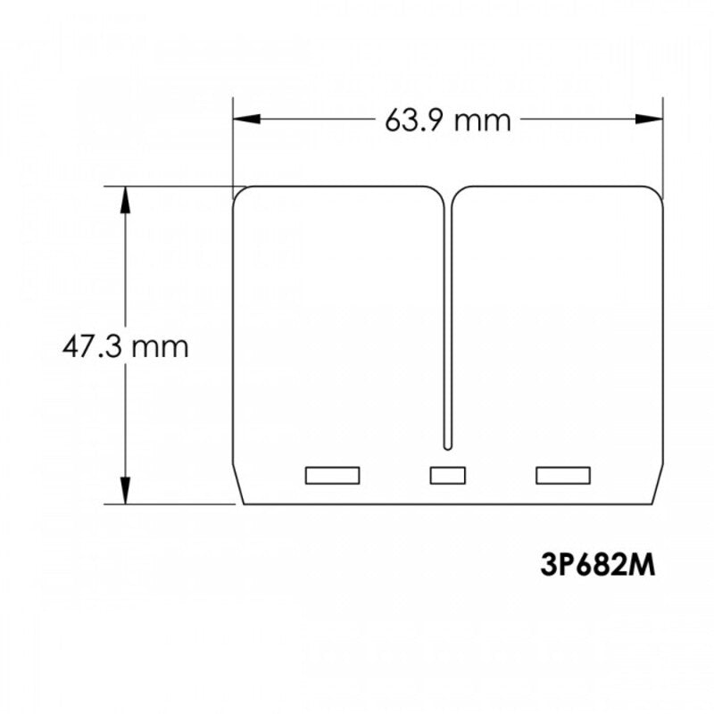 Ktm Sx 200 [V-FORCE] - REPLACEMENT PLATE FOR DIAPHRAGM BLOCK V-FORCE3