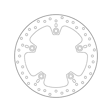 Bmw R 1200 Gs Adventure [BREMBO] - Series Oro round rigid brake disc - 0