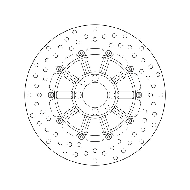 Bmw K 1100 [BREMBO] - Series Oro round rigid brake disc