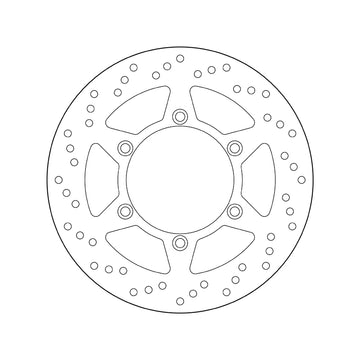 Suzuki Dr 750 [BREMBO] - Series Oro round rigid brake disc