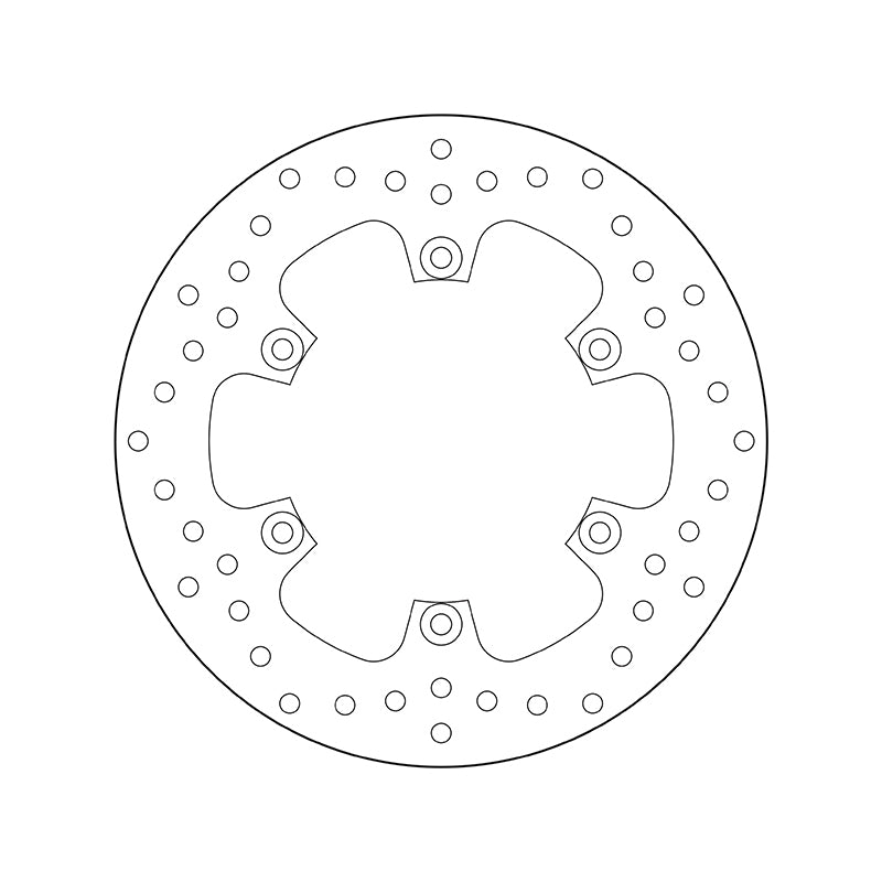 Yamaha Bt 1100 Bulldog [BREMBO] - Series Oro round rigid brake disc