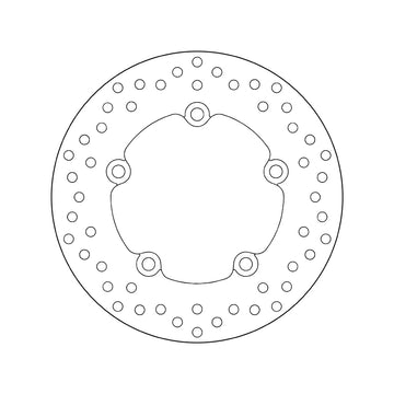 Honda Nc 700 [BREMBO] - Series Oro round rigid brake disc - 0
