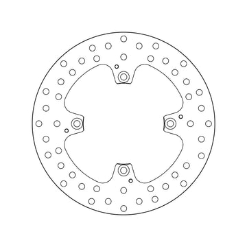 Hyperstrada 821 [BREMBO] - Series Oro round rigid brake disc
