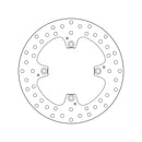 Ducati Hyperstrada 821 [BREMBO] - Series Oro round rigid brake disc-2