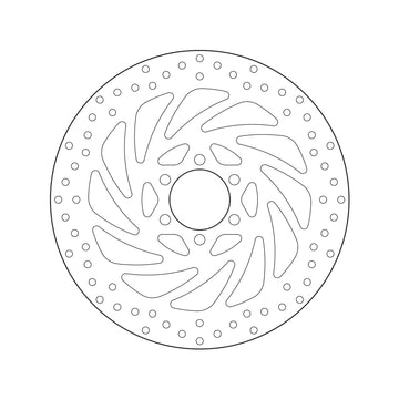 Ktm Rc 390 [BREMBO] - Series Oro round rigid brake disc