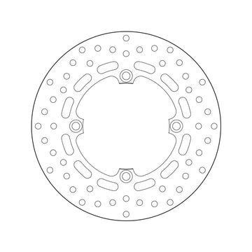 Honda Crf 1000 Africa Twin [BREMBO] - Series Oro round rigid brake disc - 0