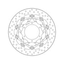 Honda Cb 900 [BREMBO] - Series Oro round floating brake disc-2
