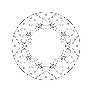 Yamaha Xsr 700 [BREMBO] - Series Oro round floating brake disc