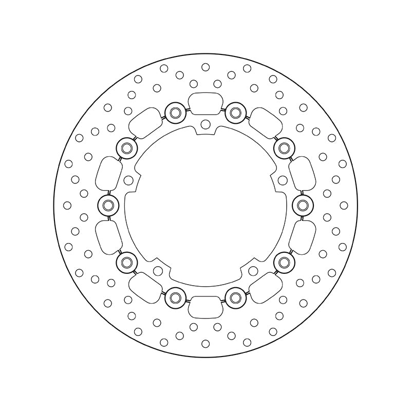 Yamaha Ténéré 700 [BREMBO] - Series Oro round floating brake disc