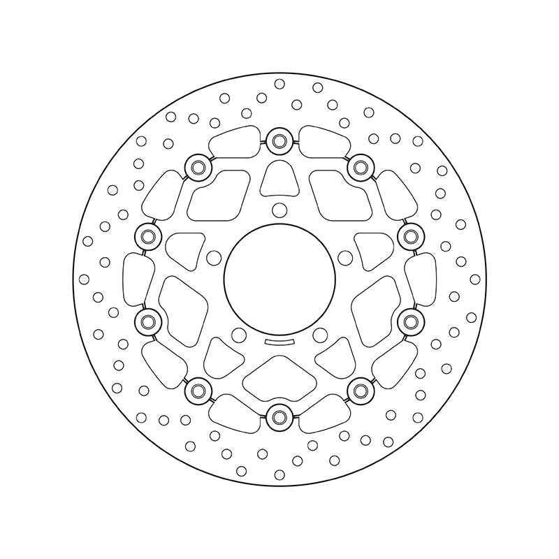 Kawasaki Ninja 1000 [BREMBO] - Series Oro round floating brake disc