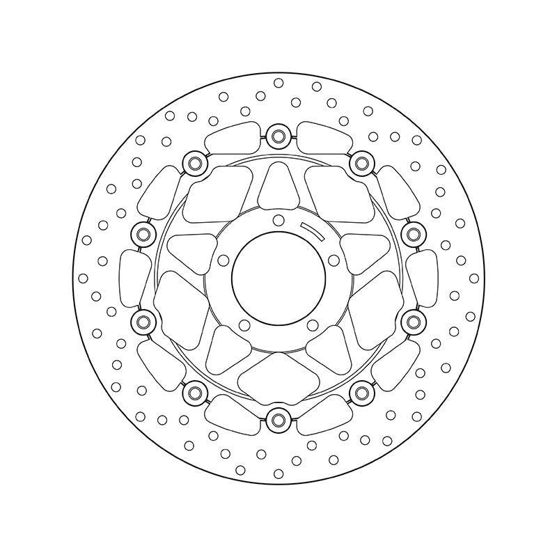 Ducati 749 [BREMBO] - Series Oro round floating brake disc