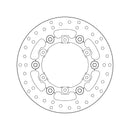 Husqvarna 701 Supermoto [BREMBO] - Series Oro round floating brake discs - in pairs