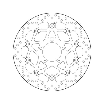 Kawasaki Zx-10Rr [BREMBO] - Series Oro round floating brake disc