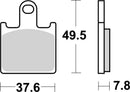 Kawasaki Zzr 1400 [BREMBO] - Street sintered metal brake pads - 07KA28SA