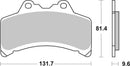 Yamaha Gts [BREMBO] - Street Carbon Ceramic Brake Pads - 07YA3108