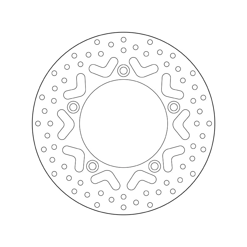 Kymco Ak 550 Premium [BREMBO] - Series Oro rigid brake disc - 68B40794