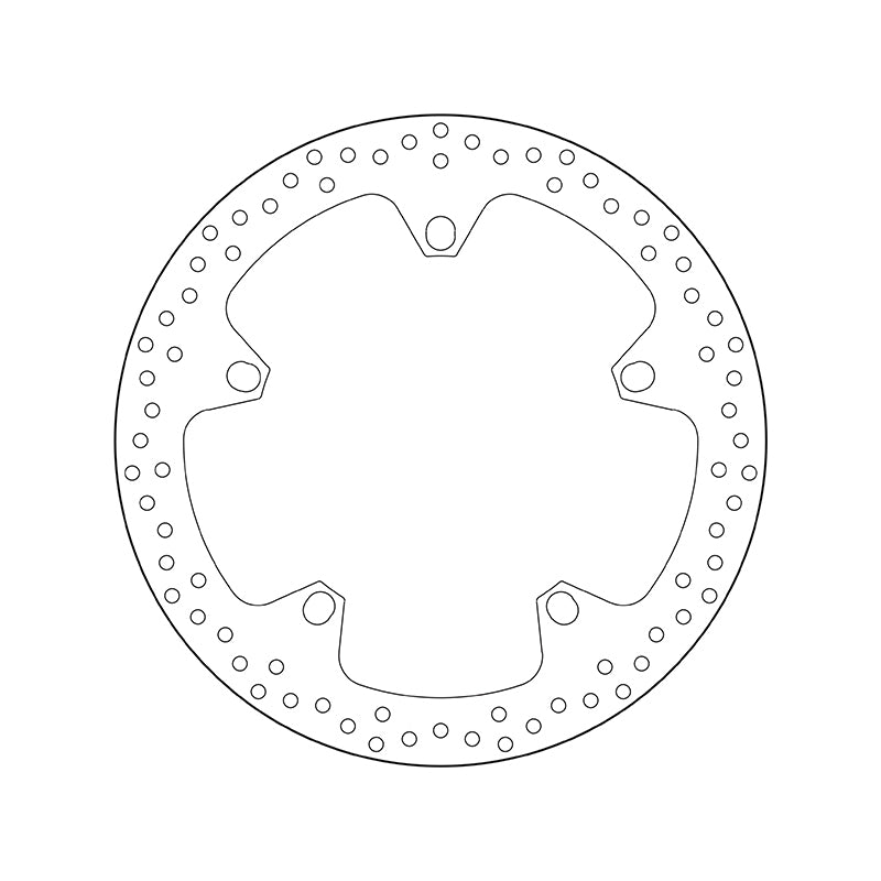 Bmw K 1300 Gt [BREMBO] - Series Oro round rigid brake disc