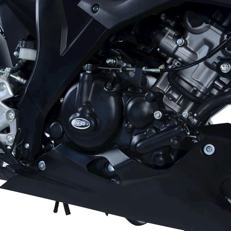 Suzuki GSX-S 125 ABS SPECIAL EDITION [2018] - (Clutch) Left Crankcase Cover Protector Black Suzuki GSX-R125