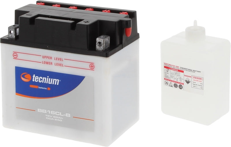 Kawasaki Kmx 125 Mx 125 B [TECNIUM] - Lead/acid battery with acid pack - BB16CL-B
