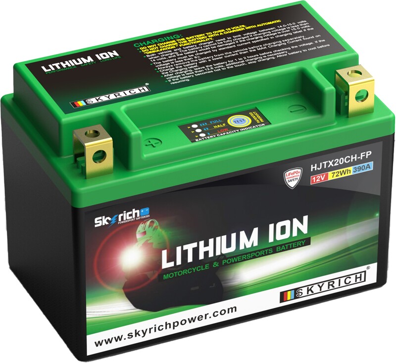 Triumph Tiger 800 [SKYRICH] - Lithium-ion battery - LTX20CH