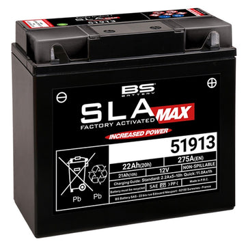 Bmw R 1150 Gs Adventure [BS BATTERY] - SLA Max Maintenance Free Battery Factory Activated - 51913