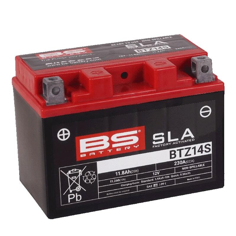 Ktm Adventure 1090 [BS BATTERY] - SLA Maintenance Free Battery Factory Activated - BTZ14S