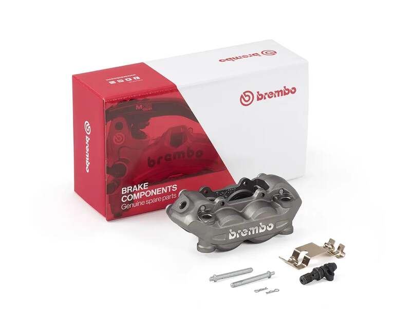 Ktm 1290 Super Adventure [BREMBO] - P4 front left brake caliper titanium Ø32mm