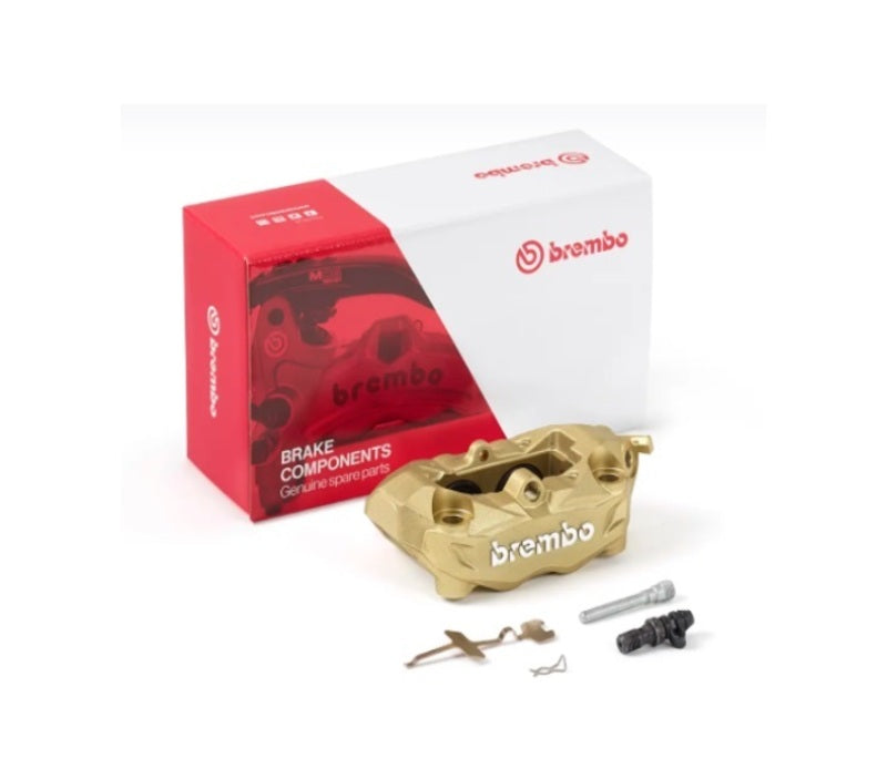 Bmw R Ninet Urban G [BREMBO] - M4 brake caliper front left gold Ø32mm