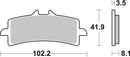 Kawasaki Zx-10Rr [BREMBO] - Brake pads TYPE 07BB37 SR Sinter - Sport