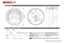 Bmw R 1200 Nine T Scrambler [KOSO] - DL-04 Tachometer/Tachometer - BMW R Nine T-3