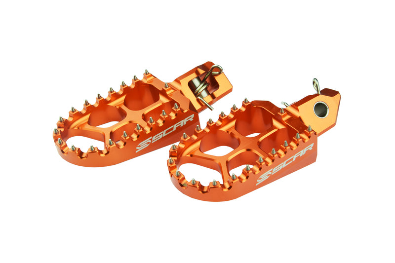 Ktm Sx 250 [SCAR] - Evolution footrests orange